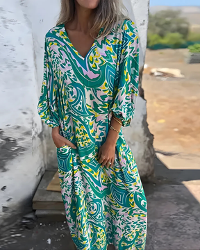 Vestido Casual Pérola - Viscose Premium