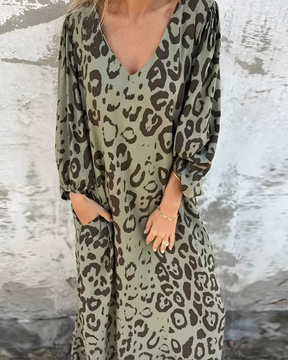 Vestido Casual Pérola - Viscose Premium