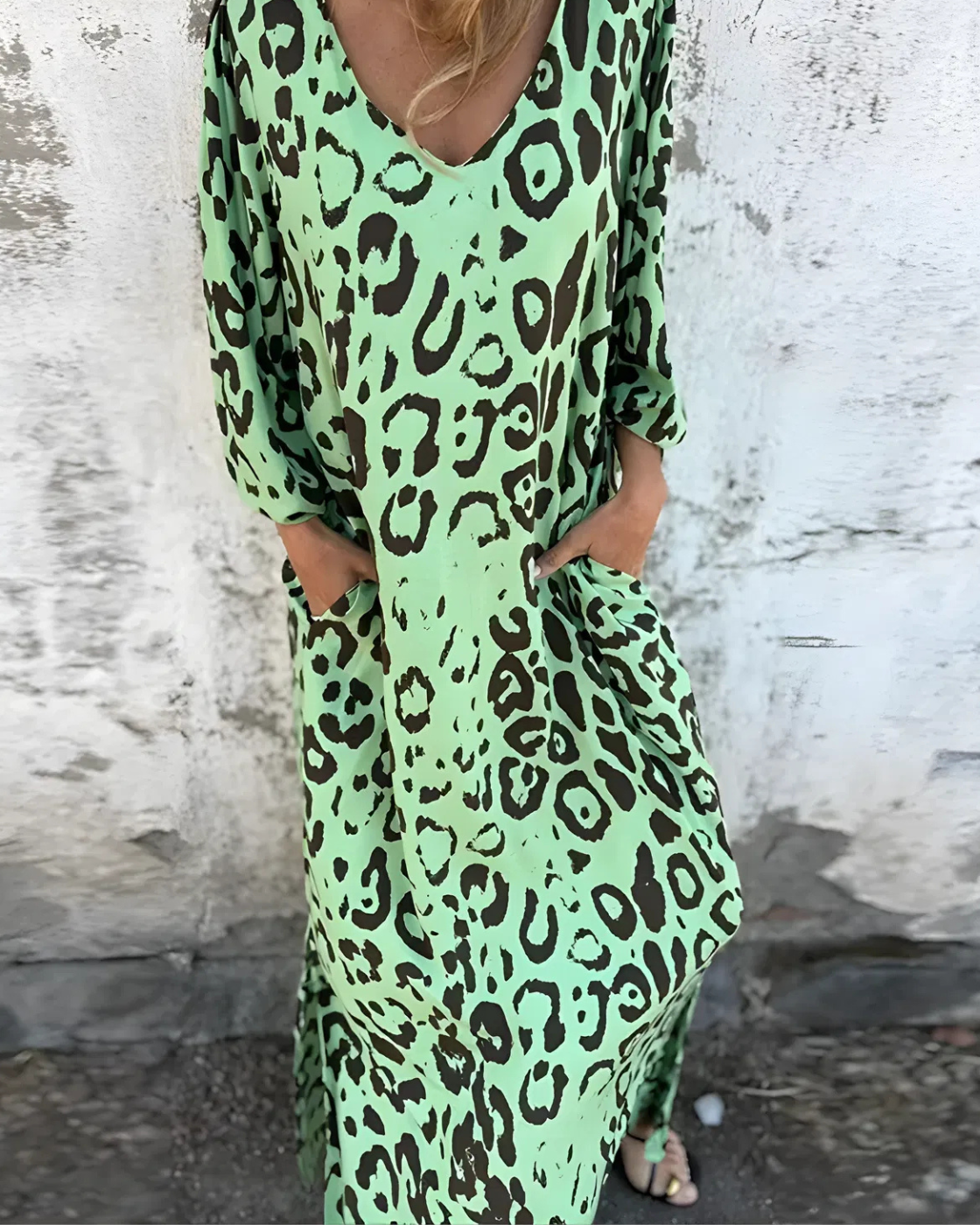 Vestido Casual Pérola - Viscose Premium